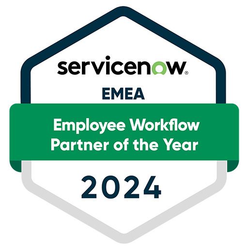 ServiceNow 2024 EMEA Employee Experience Partner of the Year